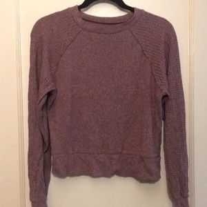 3/$20✨AE Waffle Knit Soft and Sexy Plush Sweatshirt